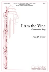 I Am the Vine SATB choral sheet music cover Thumbnail